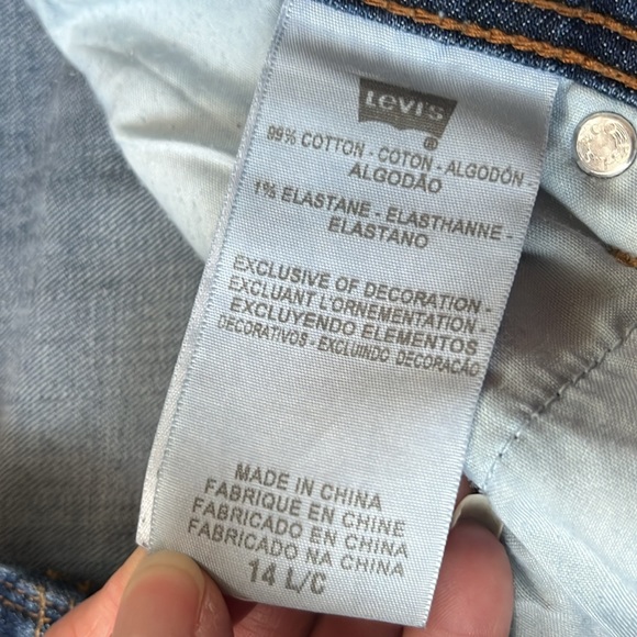 BNWOT 505 straight leg denim Levi’s - Picture 7 of 16